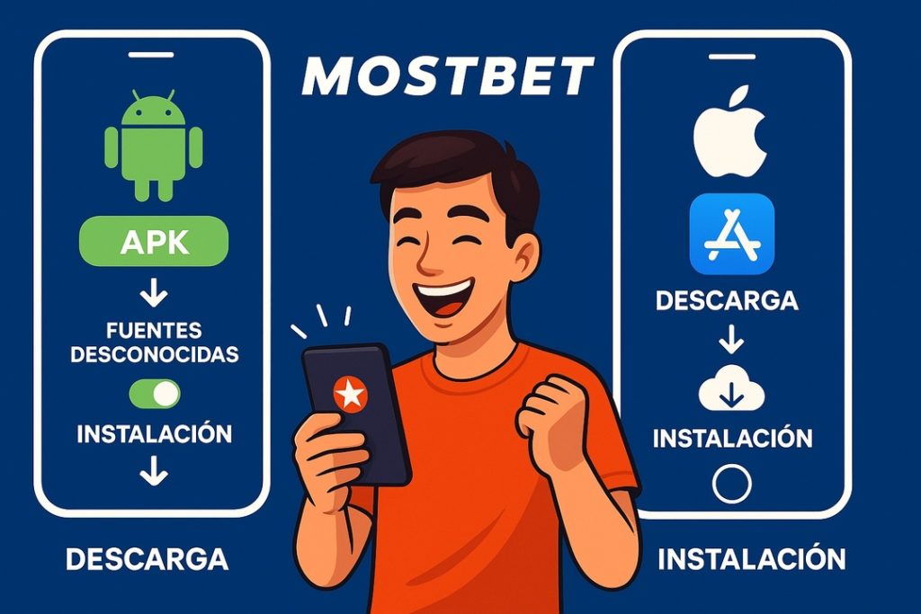 Descarga e instalación de la aplicación Mostbet