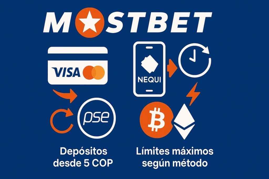 Métodos de pago y retiro Mostbet