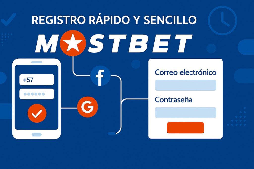 Registro y primer acceso en la app Mostbet