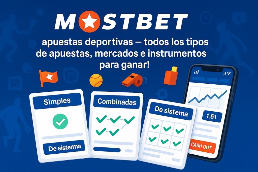Tipos de apuestas deportivas en Mostbet